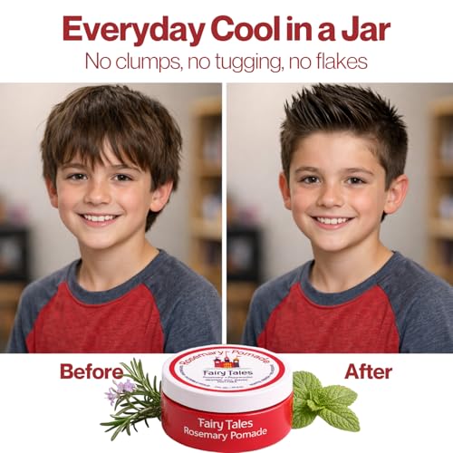 Fairy Tales Kids Pomade - Lightweight Non-Greasy Hair Styling 2 oz