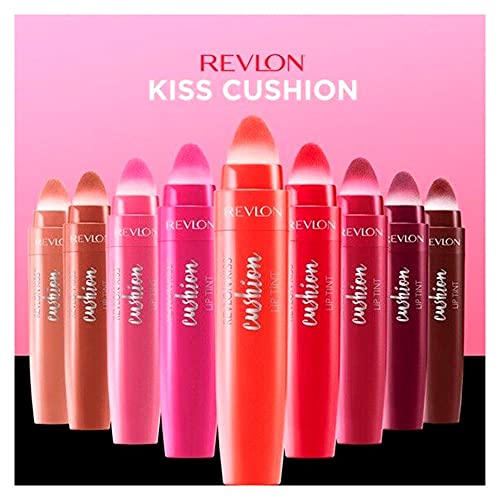 REVLON Kiss Cushion Lip Tint - High End Coral Lipstick
