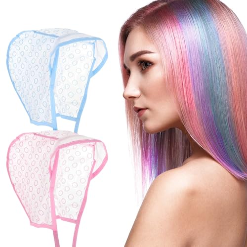 ARubyForest Highlighting Cap Set with Hooks - 2-Piece Hair Dye Kit