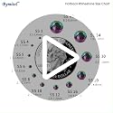 Bymitel Vitrail Medium Rhinestones 6 Sizes 5000PCS Glass Flatback Gems for Jewelry & Crafts