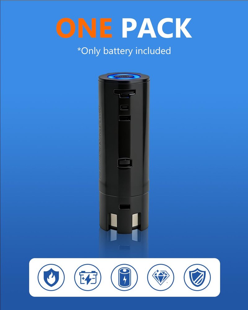 Loarysk Upgraded 2500mAh Replacement Battery for FXBB24,Compatible with BaBylissPRO All FXONE Tools,w/LED Indicator & Quick Release Button,Long-Lasting Power for Cordless Clippers (1 Pack)