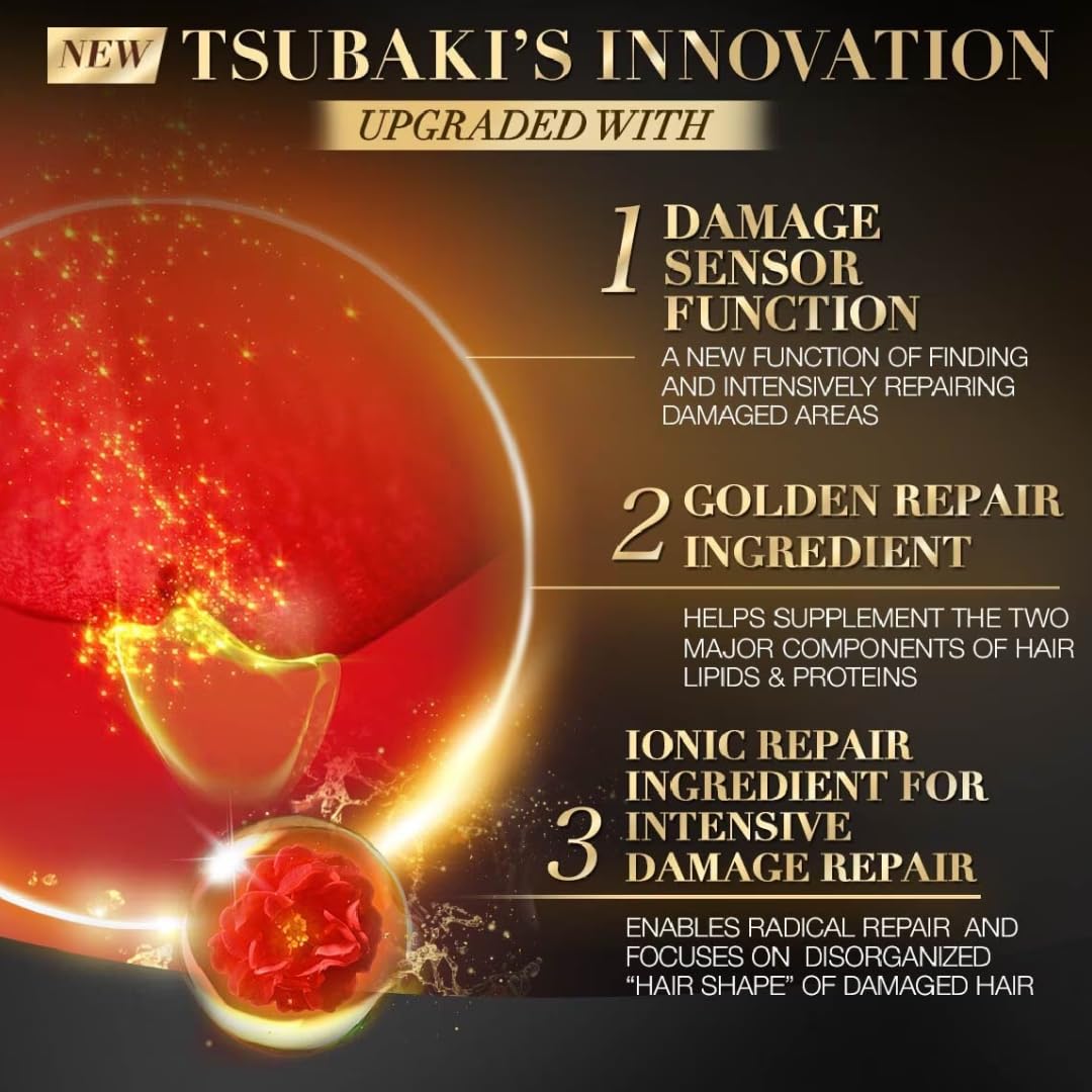 Premium EX Set - Tsubakii Premium Ex Intesive Repair Shampoo and Conditioner 400ml+400g