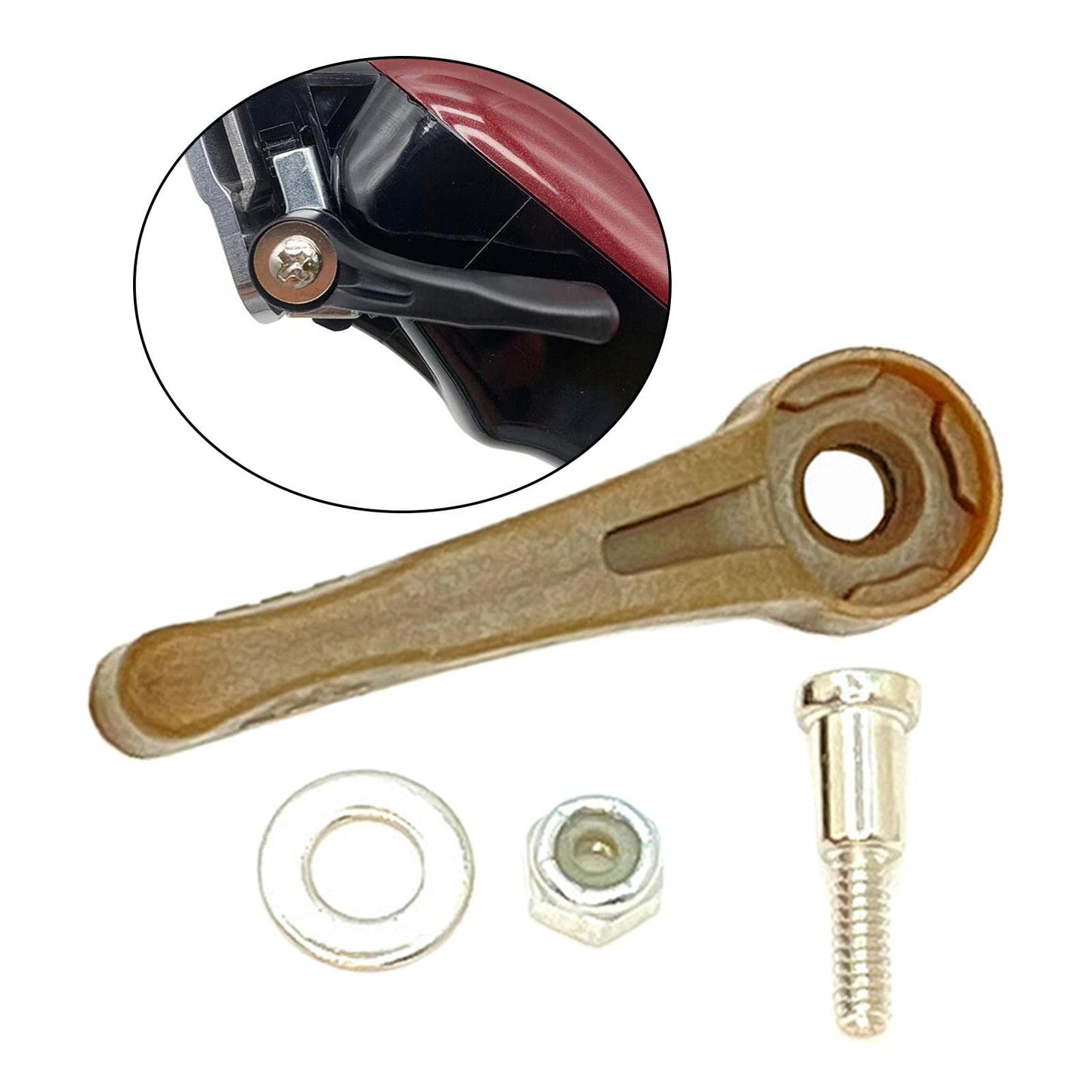 Generic Blade Adjustment Lever for Wahl 8148 8591 Assemble, Brown, 4.3cm