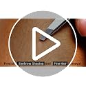 DuroX Precision Slant Tweezers for Eyebrows & Hair Removal - Stainless Steel, Fine Tips
