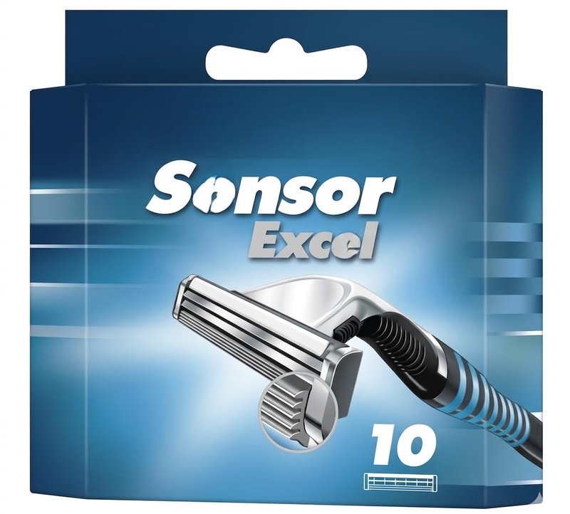 Gil Sensor Excel Razor Blades for Men 10 Blades (10 * 3=30 Blades) Pack Of 3