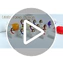 100 Mini Rubber Jesus Figures - Perfect Easter Party Favors