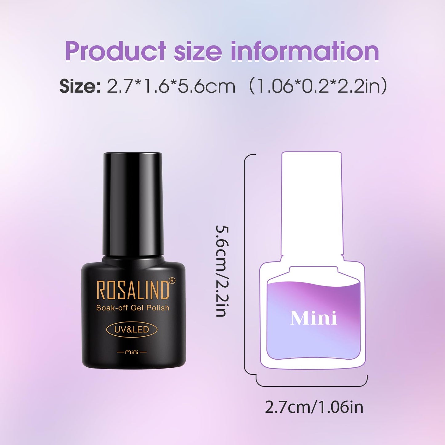 ROSALIND Cat Eye Gel Nail Polish - 12 Colors Jelly Gel Polish Set Translucent Cateye Effect Soak Off UV Set Magic Magnetic Glitter Nail Art Collection with Magnet Stick Manicure Gift for Women