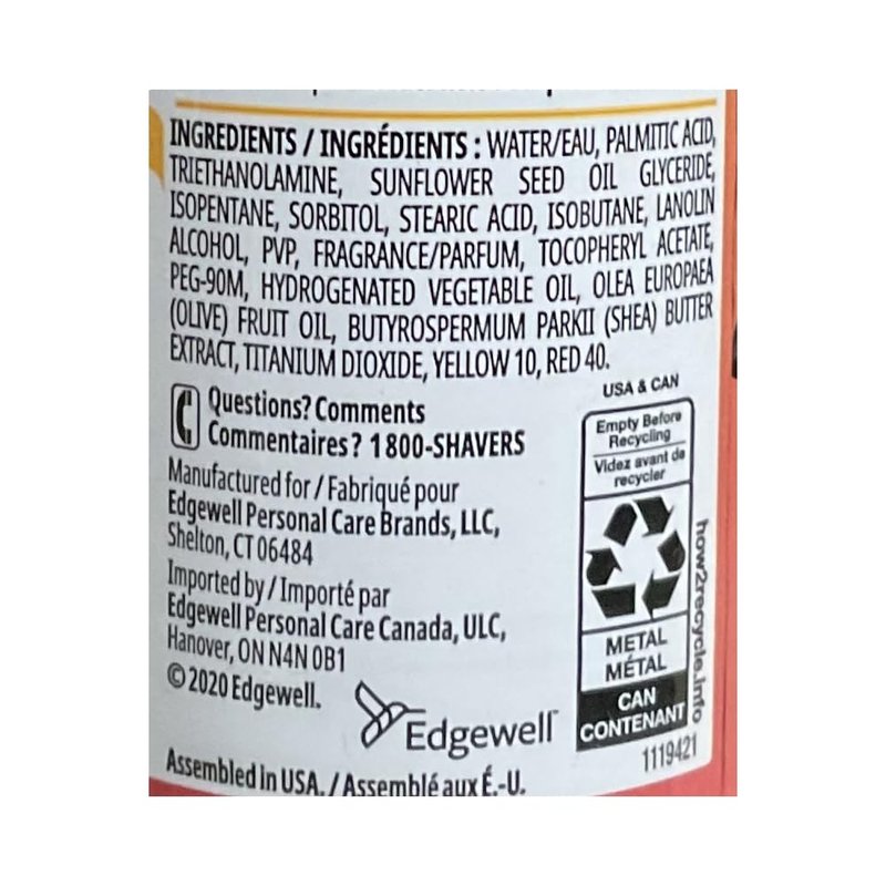 Skintimate Vanilla Sugar Shave Gel for Women | Skintimate Shaving Cream for Women, Womens Shaving Cream, Shave Cream, Shaving Foam, Womens Shave Gel with Vitamin E & Shea Butter, 7oz - Pack of 6
