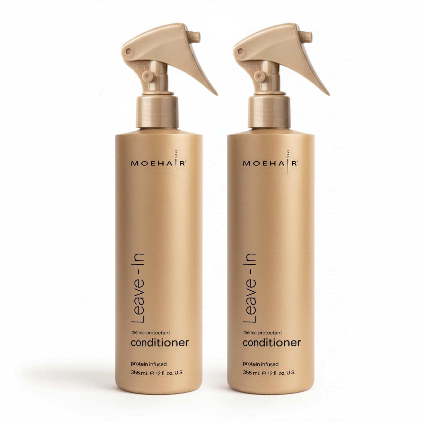 Leave-in Conditioner for Curly Hair - Protein & Argan Oil Infused | 12 Fl. Oz. | Detangler Spray for Men & Women | Sulfate & Paraben Free