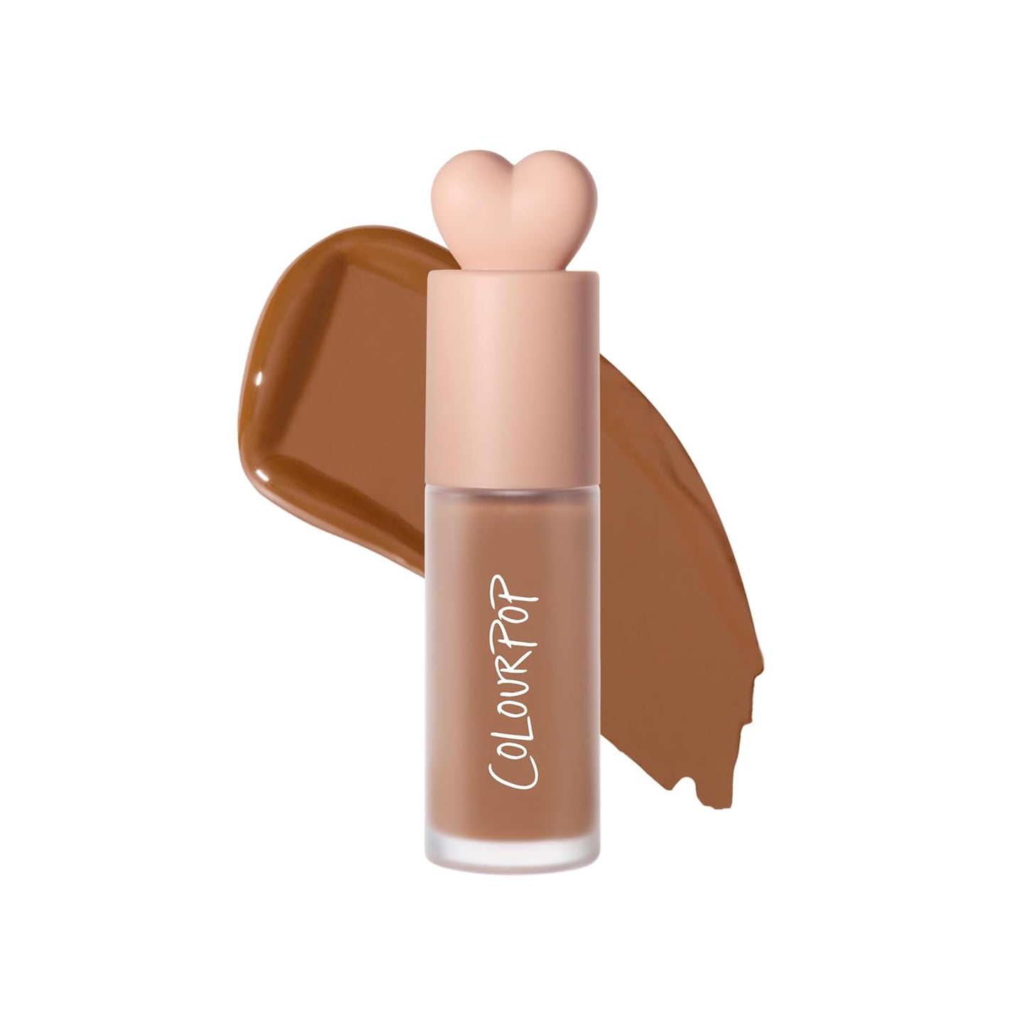 ColourPop Liquid Bronzer - Buildable Lightweight Face Contour | Hydrating Formula with Squalane & Vitamin E - Cool Toned Deep Bronze (0.27 oz)