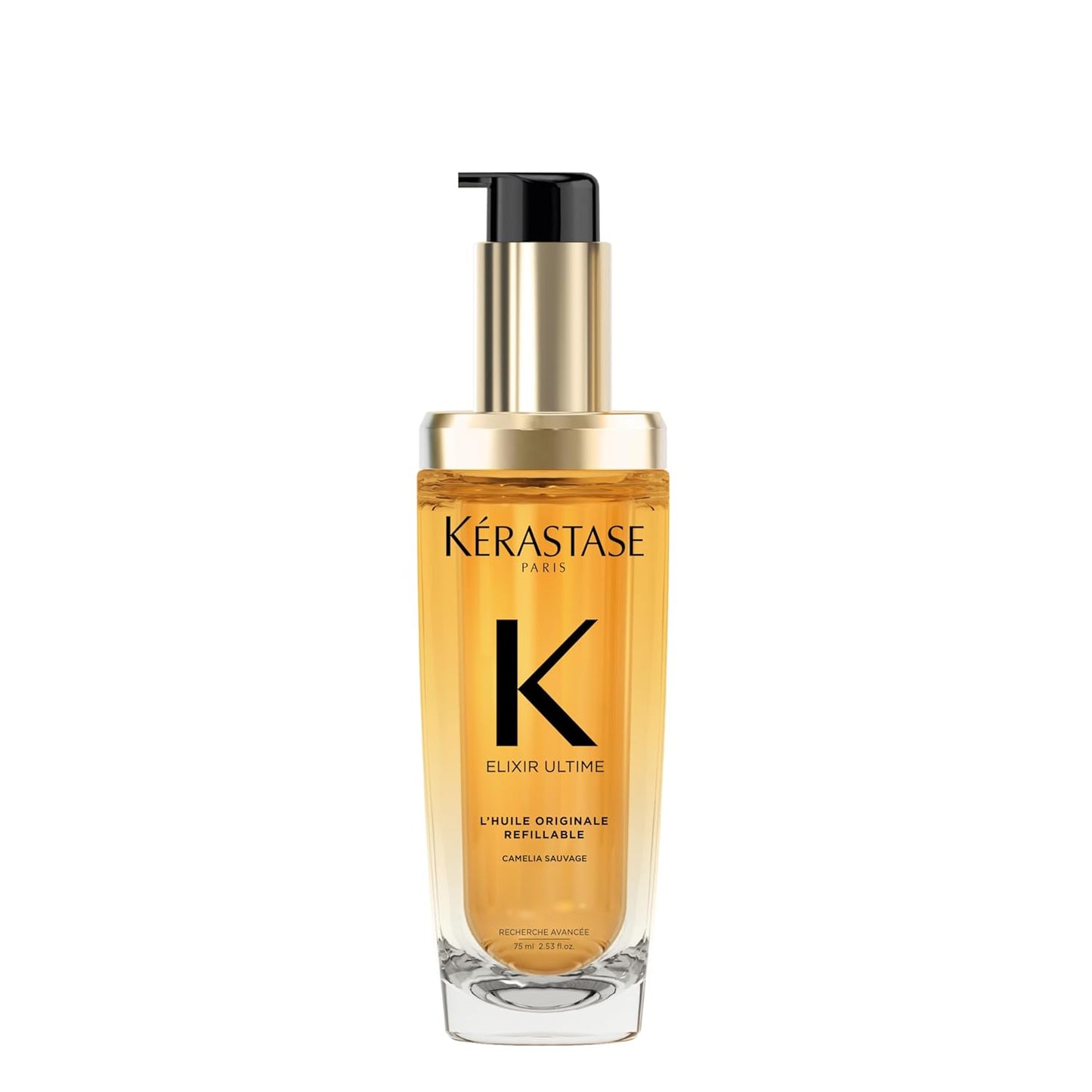 Kerastase Elixir Ultime Hair Oil - Hydrating Frizz Control & Shine Enhancer | Nourishing Wild Camellia Extract