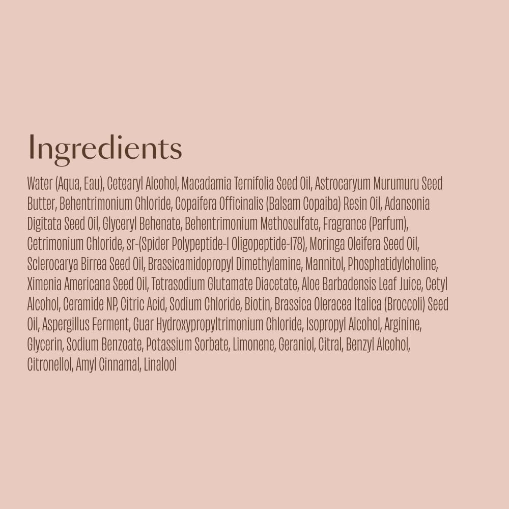 VEGAMOUR Hydrate and Repair Conditioner - Nourishing Formula with Marula Oil, Moringa Oil & Biotin for Dry Hair | 8 Fl Oz