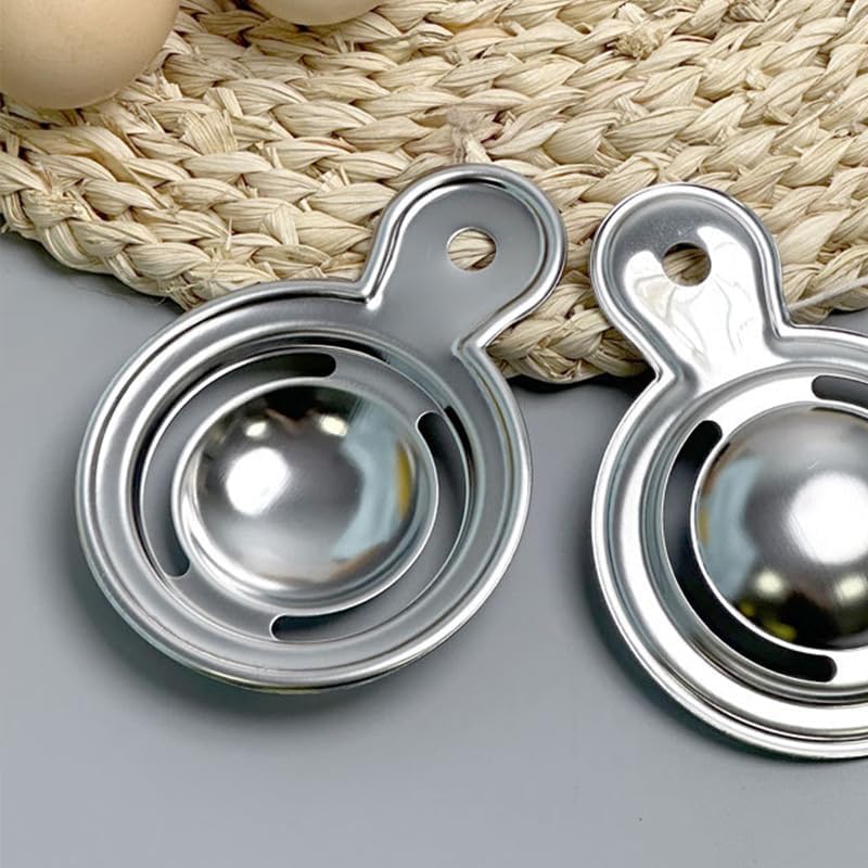 Stainless Steel Egg Separator - Professional Yolk Protein Filter Tool for Bakers | Kitchen Gadget