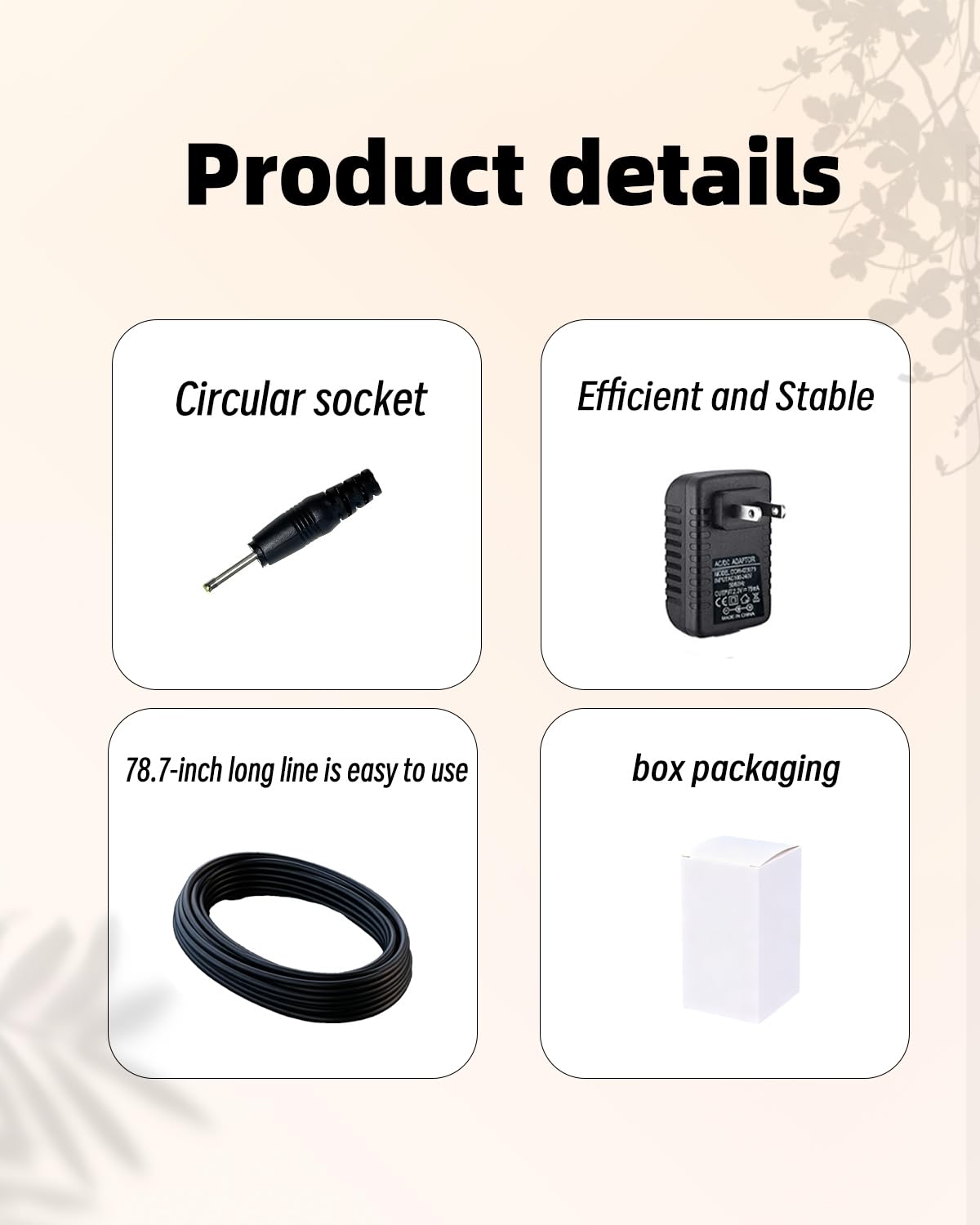 2.3V Replacement for Braun Hair Clipper Series Charger, Compatible with Braun MGK3020/BT3020/5511/5513, Beard Trimmer/Hair Clipper