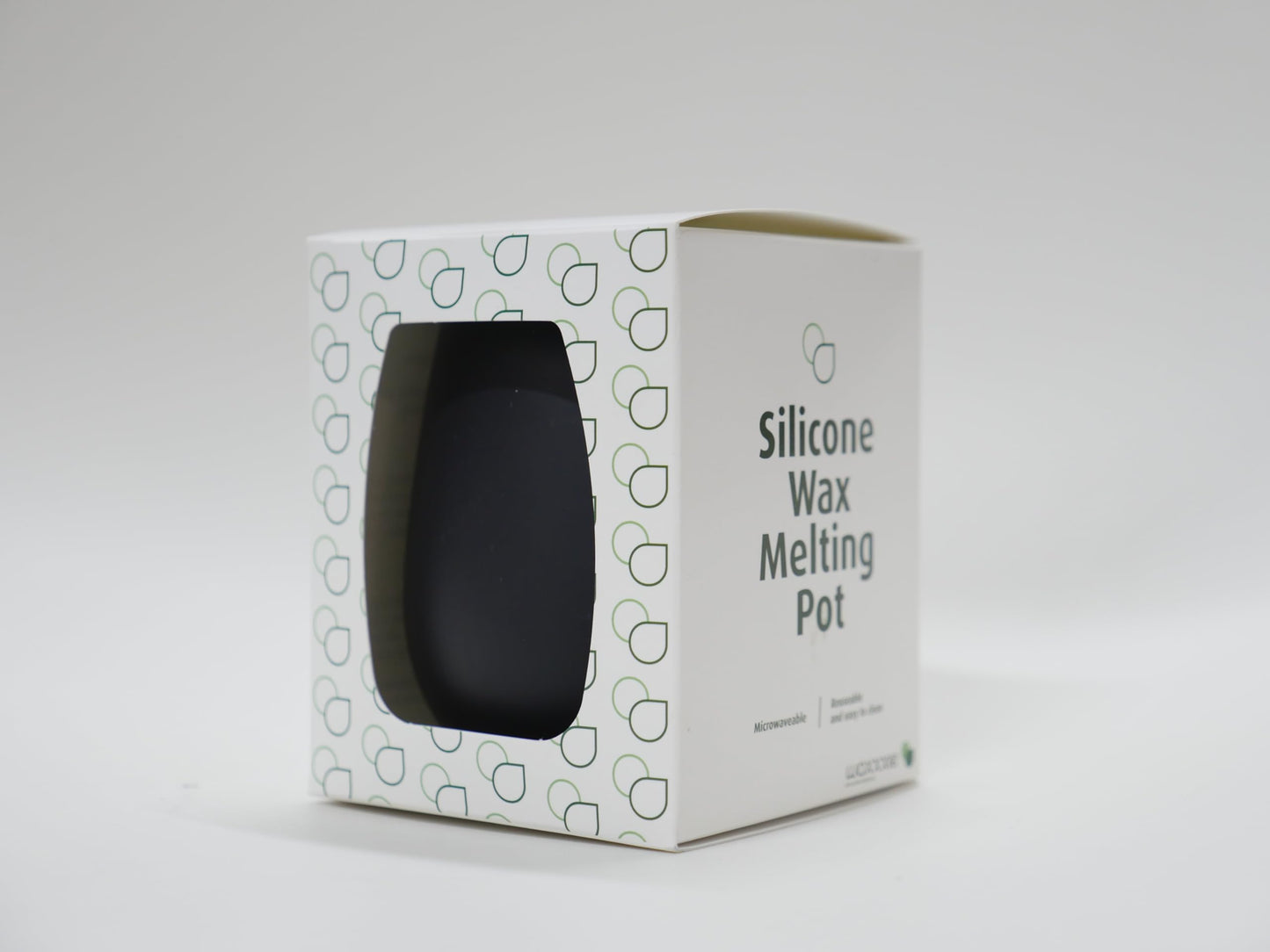 Waxxxie Black Silicone Cup - Melt your Hard Wax Beads Evenly and in a Matter of Minutes with this Home Waxing Essential