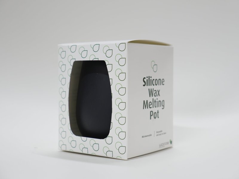 Waxxxie Black Silicone Cup - Melt your Hard Wax Beads Evenly and in a Matter of Minutes with this Home Waxing Essential
