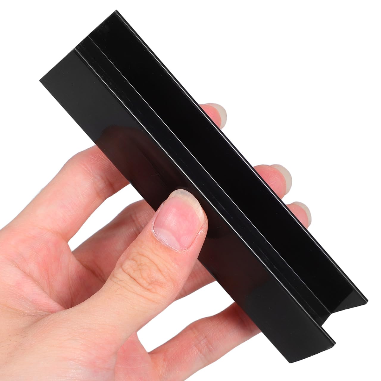 POPETPOP 4 Pcs Fence Reinforcement Grooves: U Shape Pet Fence Groove, Durable Gates Reinforcement Accessory for Pet Baby Safety Gate Stairs