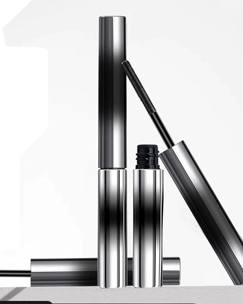 Waterproof Black Mascara - Lengthening Tubing Formula for Quick Drying & Curling | 3D Curling Effect