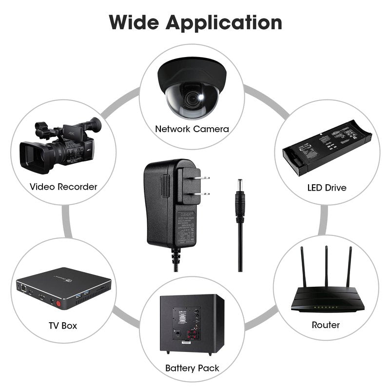 8.4V 1.5A DC Power Adapter - AC 100-240V 50/60Hz to DC 8.4V 1.5A Power Adapter, with 57 Inches Charging Cable, for 2200mAh/3000mAh Li-ion Battery (US Standard Single Charger)