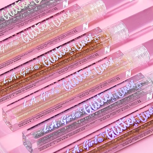 L.A. Girl Glitter Liner Pampered Pink G97914 (Pack of 2)