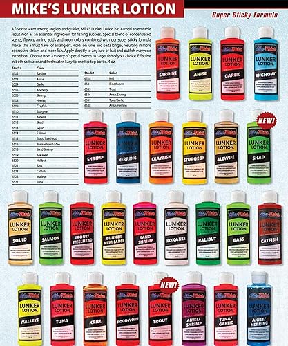 Atlas Mike's Lunker Lotion - Krill Scent Fishing Attractant