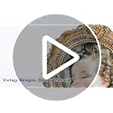 VINLIFE 3x3 Vintage Picture Frames - Antique Bronze Ornate Design