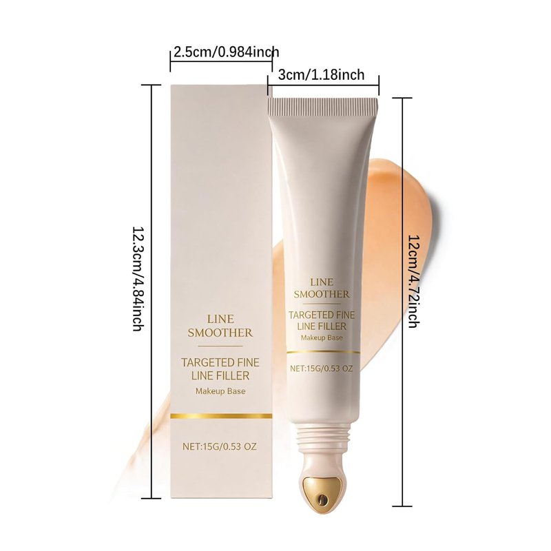 Line Smoother Fine Line Blurring Primer - Cooling Applicator for Pore Minimization & Smooth Texture