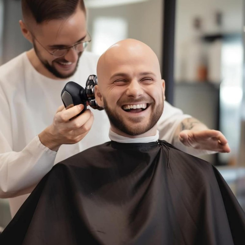 5-in-1 Electric Head Shaver for Bald Men - IPX7 Waterproof Grooming Kit | 7D Floating Blades, Detachable Magnetic Head