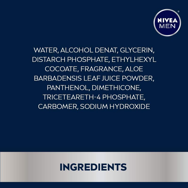 Nivea Men Maximum Hydration Moisturizing Post Shave Balm - No Greasy Feel - 3.3 fl. oz Bottle