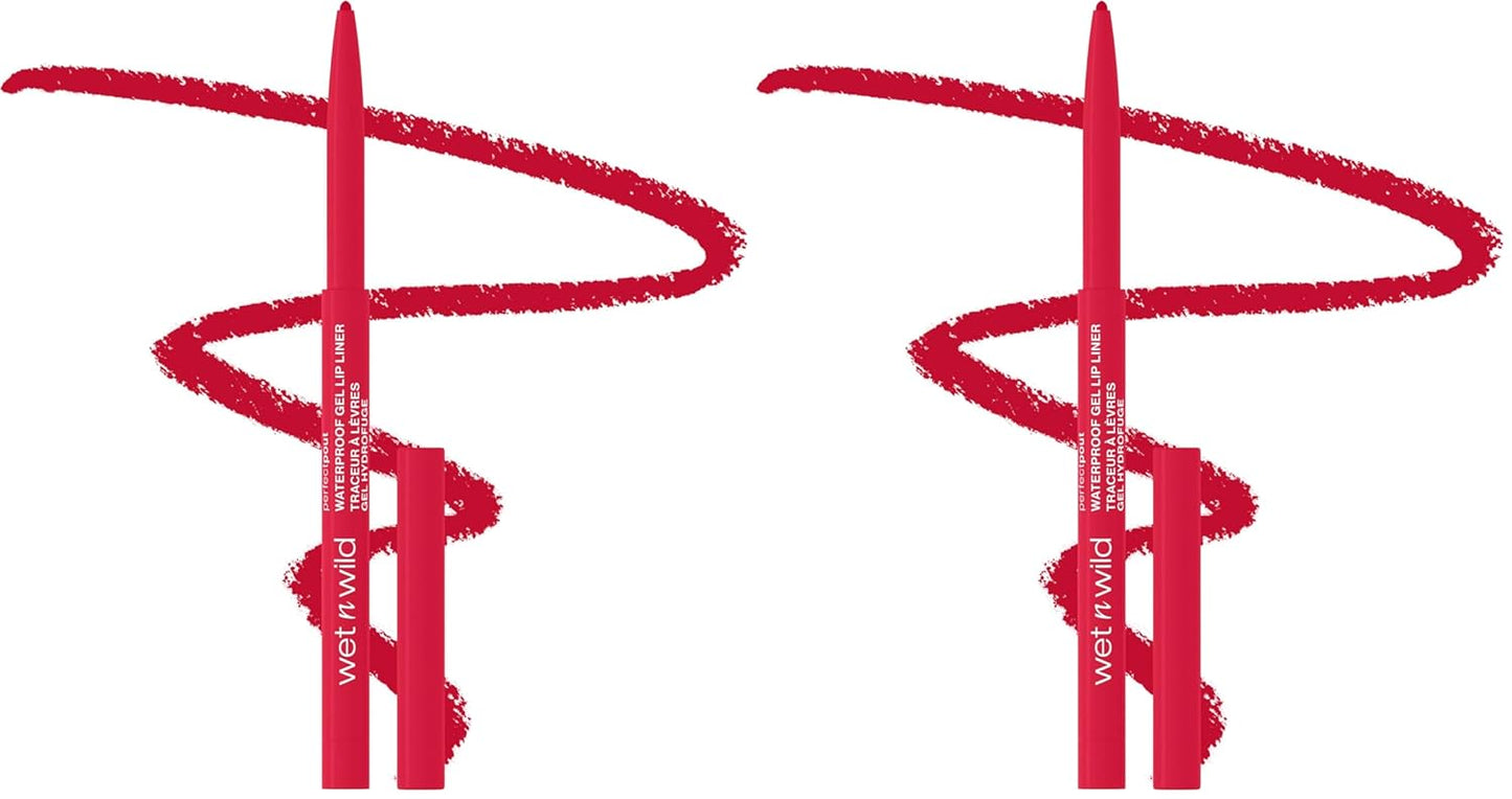 Wet n Wild Perfect Pout Matte Lip Liner - Rich, Creamy, Long-Lasting Color | Vegan & Cruelty-Free - Bare to Comment