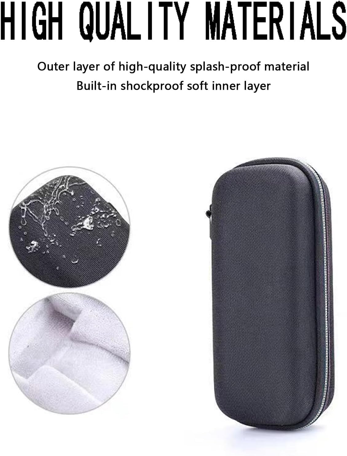 LinMei Hard Travel Case for Electric Trimmer & Shaver Compatible with QP2520, QP2530, QP2620, QP2630 - Waterproof, Durable and Compact Organizer