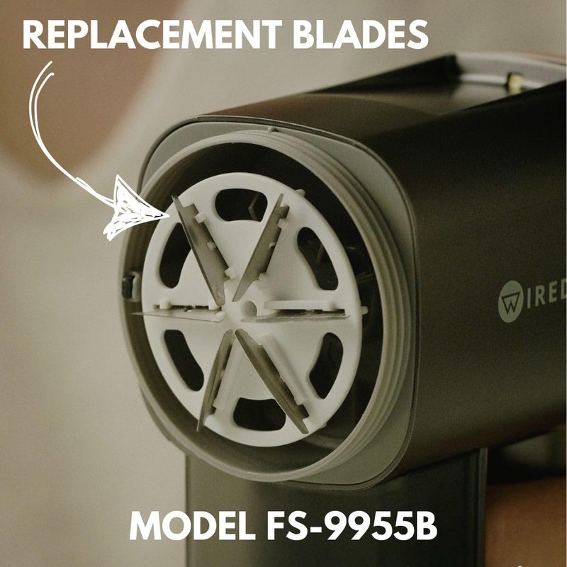Replacement Blades for WiredLux Electric Lint Remover (Size 1)