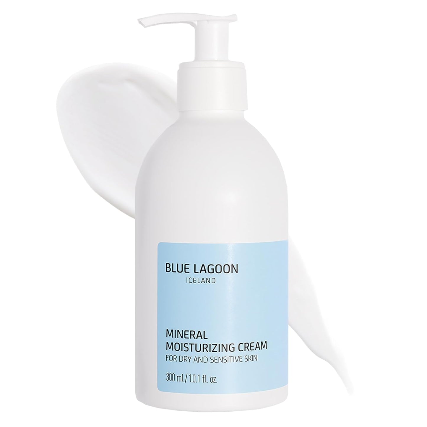 Blue Lagoon Skin Science - Mineral Moisturizing Cream - Hydrates Dry Skin with Seawater | Lightweight, Fragrance-Free 500ML