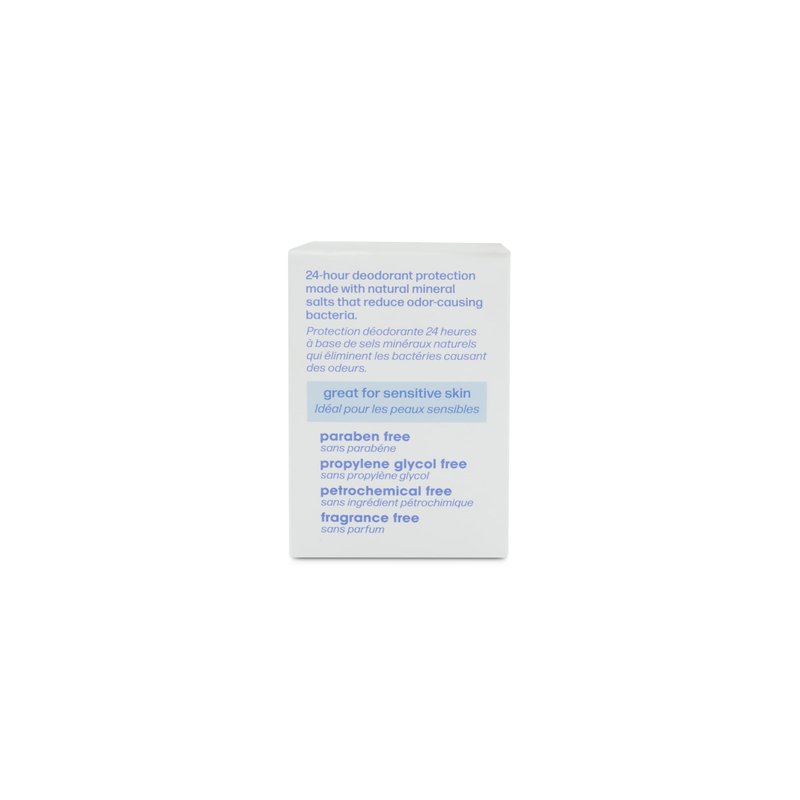 Lafe's Natural Deodorant | 5.5oz Unscented Crystal Rock Aluminum Free Natural Deodorant Stone | Plastic Free Packaging