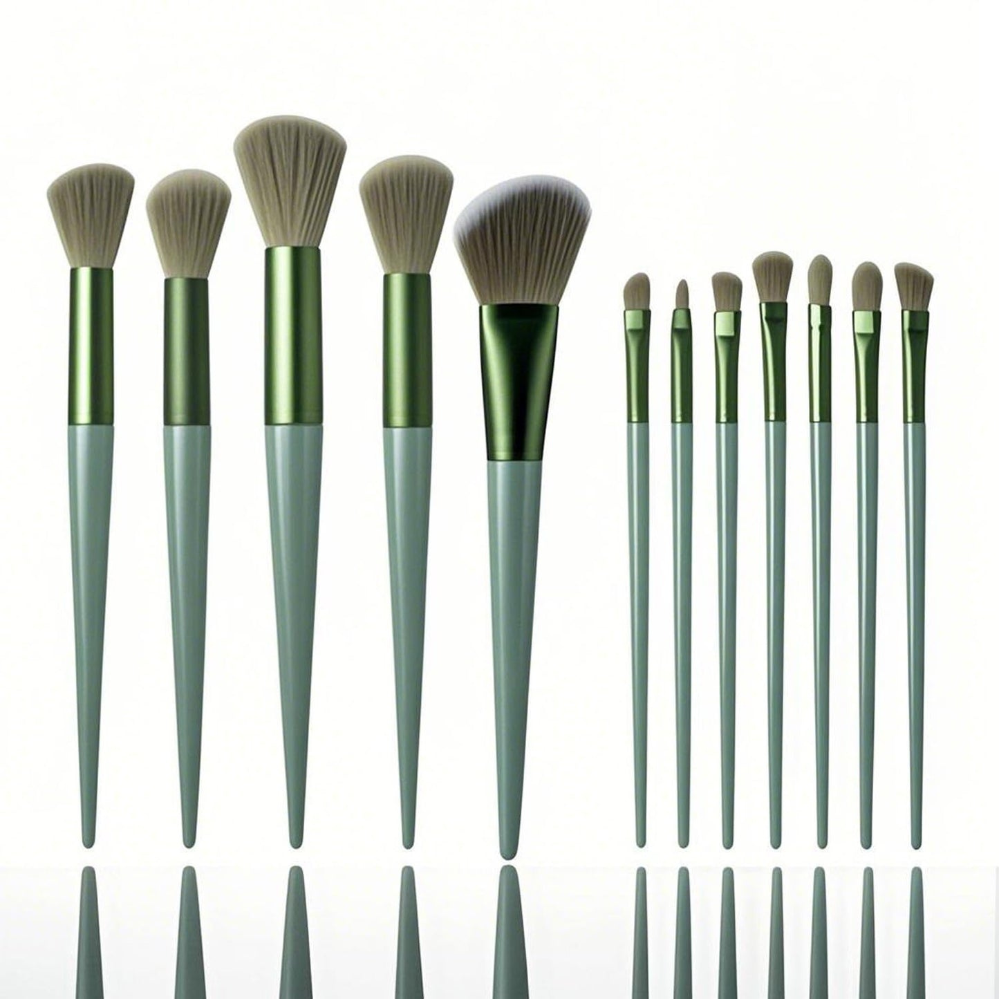 Makeup Brushes Set - 13 PCS Professional Brush Kit for Foundation, Eyebrow, Concealer & Eyeshadow | Pink Travel Essentials