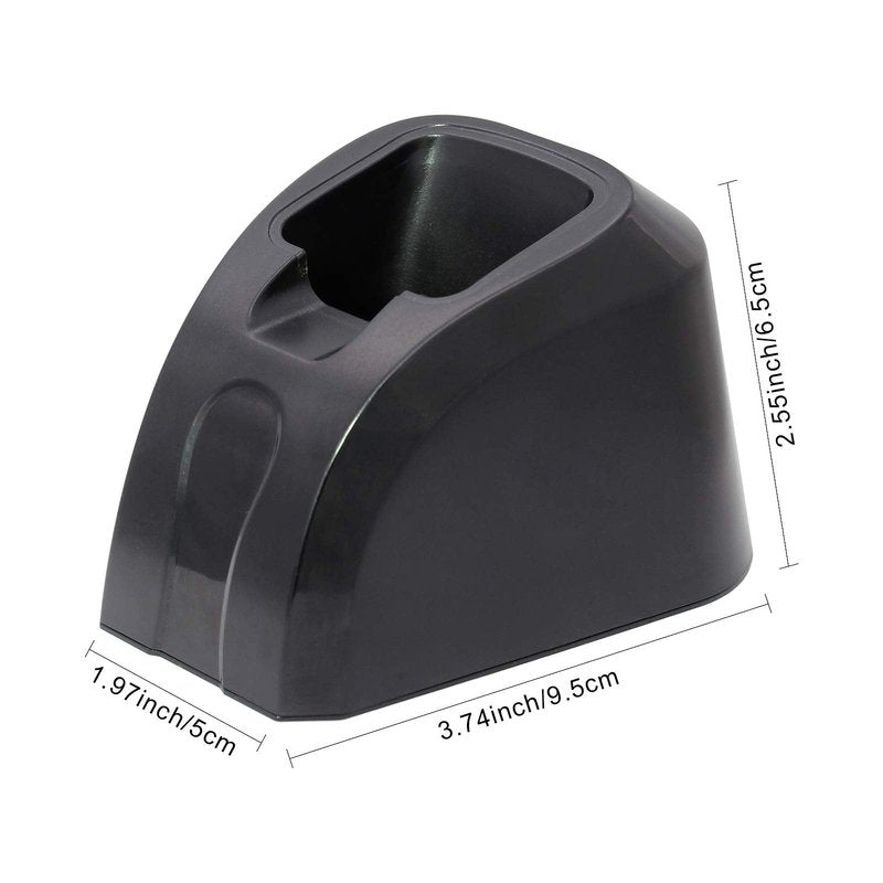 Anrom Hair Clipper Charging Stand, Clipper Charging Dock for Wahl Magic Clip Senior Cordless Hair Clipper #8591#8504#8148 New and Old Versions (Black)