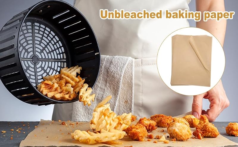 200 PCS Unbleached Parchment Paper 12x16 – Nonstick Baking Sheets