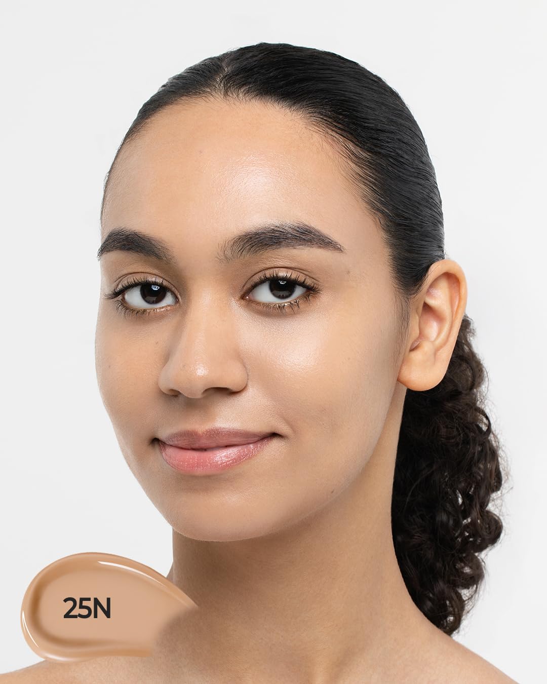 JUNG SAEM MOOL PDRN Serum Skin Tint, Lightweight Dewy Radiance Glow, Buildable Coverage, PDRN-infused Skincare Formula, 24H Hydration, Skin Barrier Support (1.35 fl oz | 40 ml) 25N