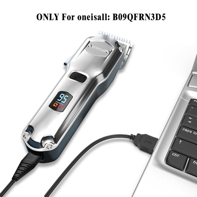 BOEEA USB Charging Cable Cord for oneisall Low Noise Dog Clippers Model RFC-676 Only- Fit for oneisall Rechargeable Stainless Steel Blade Pet Shaver