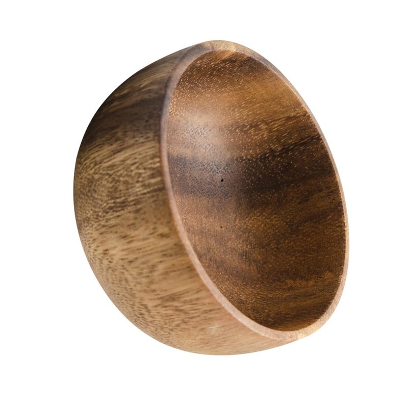 Danweix Wooden Shaving Bowl, Shaving Soap & Cream Bowl for Men Classic Style Easy to Lather Fits Wet Shaving (3#)