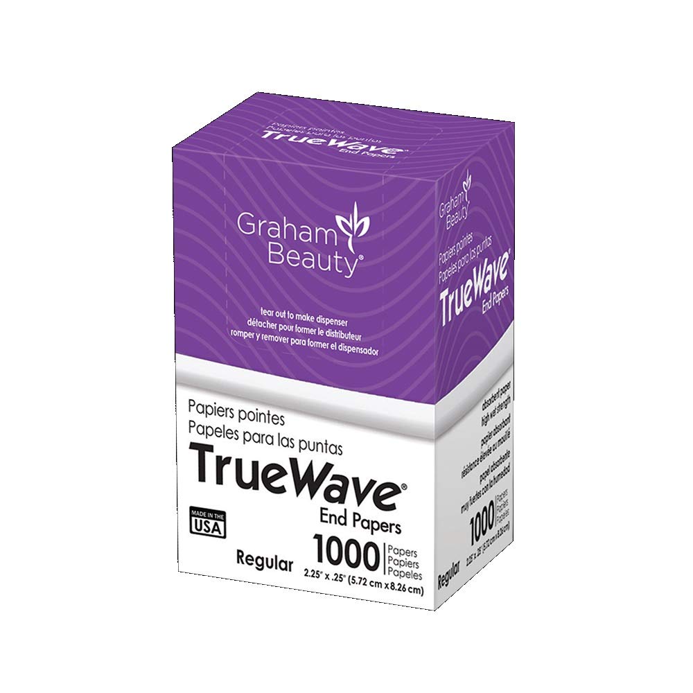 Graham Beauty TrueWave End Papers - 1000/BX - 100BX/CS
