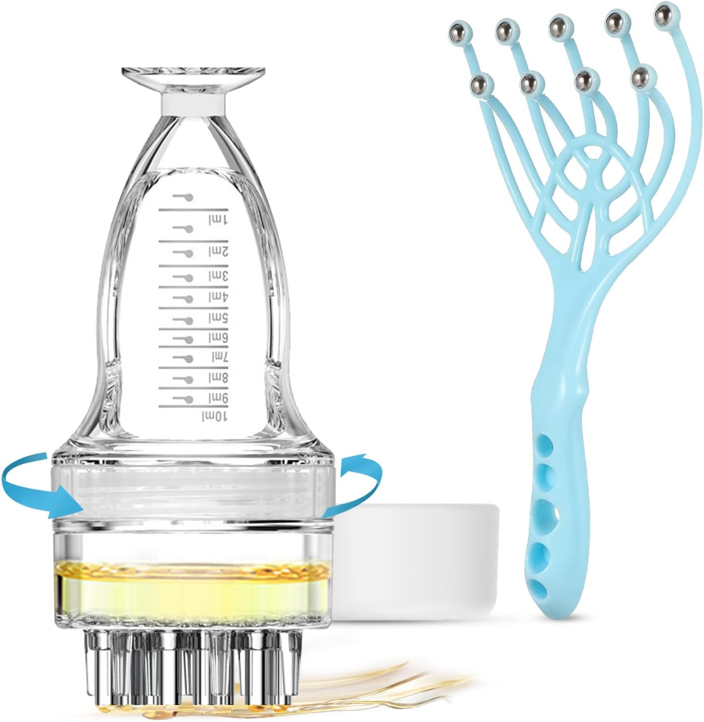 Minoxidil Applicator & Scalp Massager for Hair Growth - Precision Delivery & Deep Absorption | 3ML