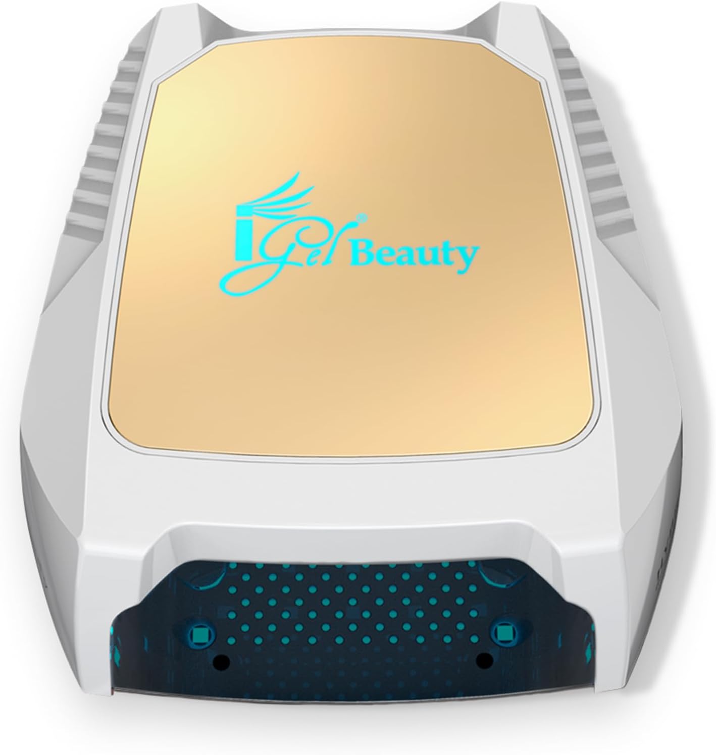iGel Beauty Hybrid PRO 2.0 UV/LED Nail Lamp - 48W Wireless Rechargeable Nail Dryer with Smart Motion Sensor & Removable Tray | Cordless Gel Curing for Manicure & Pedicure