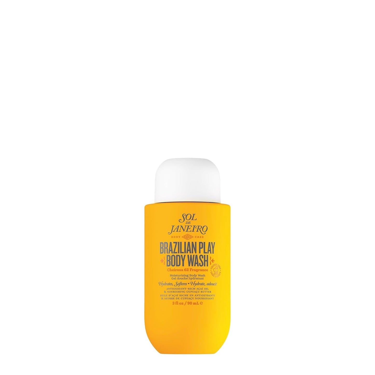 Brazilian Play Body Wash - Moisturizing Shower Gel in Cheirosa 62 Scent | Nourishing Formula for Soft Skin