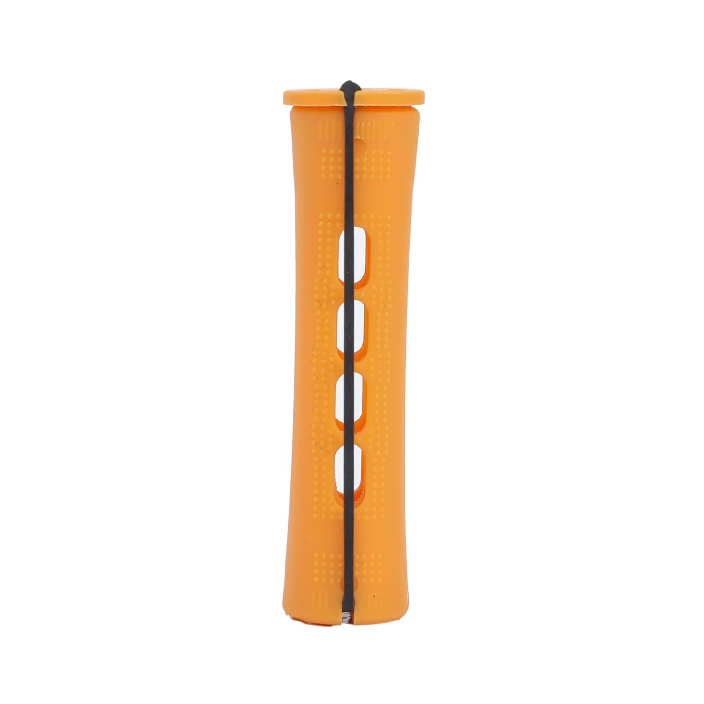 Perm Rods Set - Plastic Cold Wave Rods for Natural Hair Curling | 20pcs Orange for Long & Short Hair
