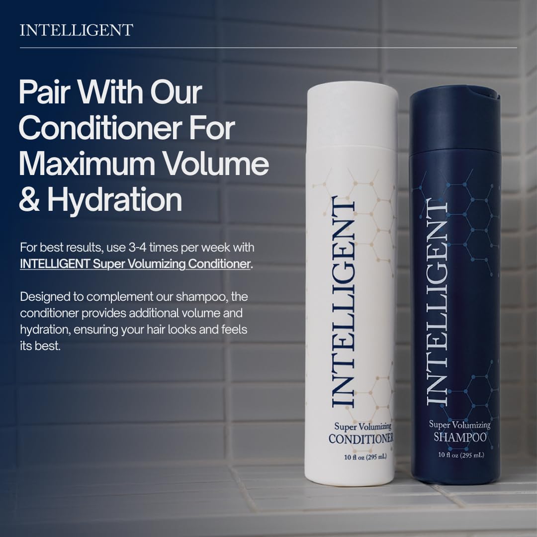 Volumizing Hair Loss Shampoo - Strengthens Weak Hair & Boosts Volume | 10 fl oz (290 ml)
