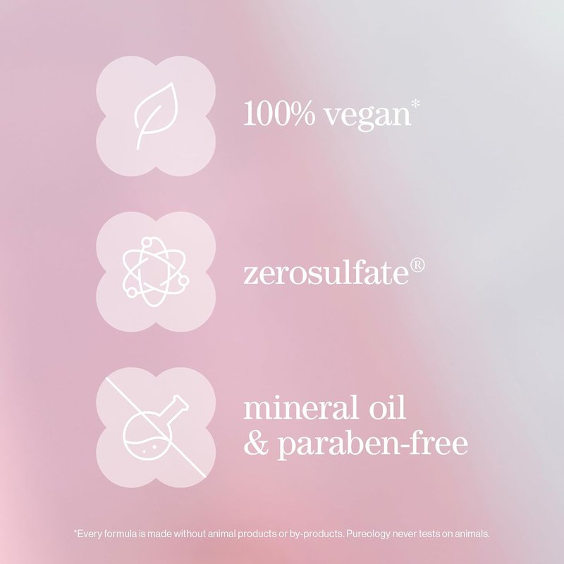 Pureology Volume Shampoo - Lightweight Formula for Fine, Color-Treated Hair | Sulfate-Free & Vegan