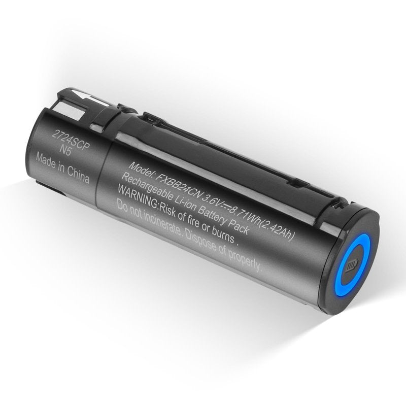 CBQ FXBB24 Battery Replacement for BaBylissPRO FXONE Trimmers & Cordless Clippers with LED Indicator 4-Hour Runtime Universal Snap-in Li-ion Battery
