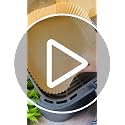 Vailnd 125Pcs Air Fryer Liners - 6.5 Inch Non-Stick Parchment Paper