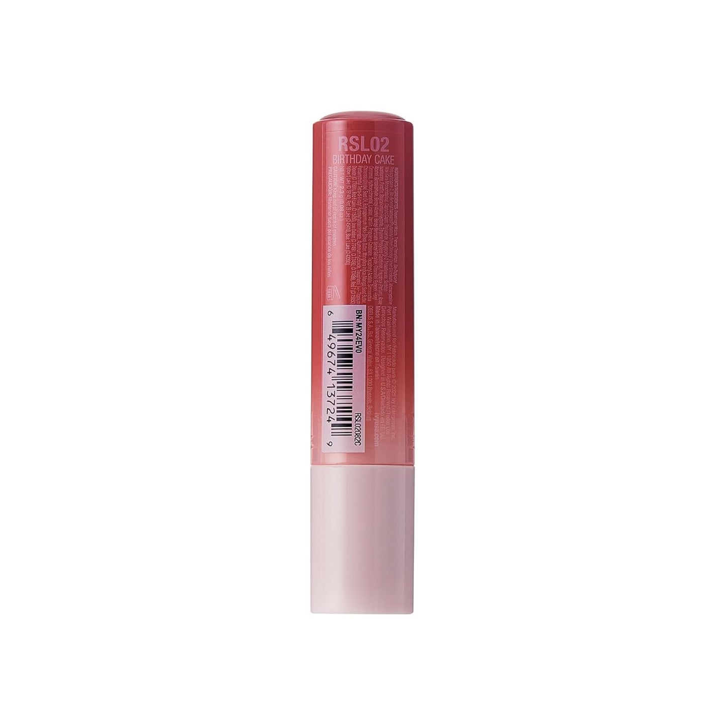 Ruby Kisses Butter Bomb Lip Balm - Ultra Hydrating Tinted Lip Gloss | Lightweight Buildable Color, Birthday Cake Flavor